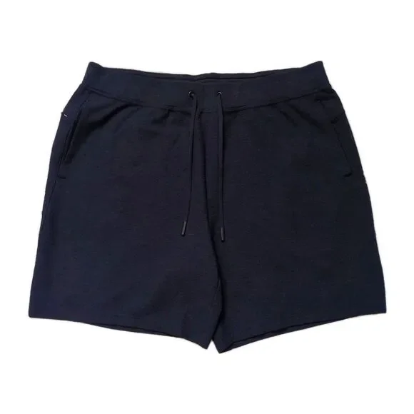 RVCA Cable Waffle Shorts Navy Blue Knit Mens XL - Picture 1 of 10